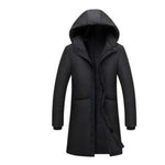 Russia 90% white duck down long jackets men Winter long parkas Waterproof windproof hooded coat male High quality thicken coats