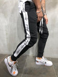 New Mens Pants Autumn Winter Joggers Patchwork Casual Drawstring Sweatpants Trouser Pants Comfortable Fashion Men Trousers Pants