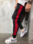 New Mens Pants Autumn Winter Joggers Patchwork Casual Drawstring Sweatpants Trouser Pants Comfortable Fashion Men Trousers Pants